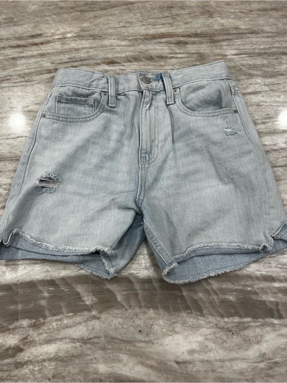 Old Navy Girls High Rise Slouchy Straight
Jeans | Size 12 | Light Wash